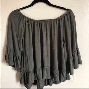 off the shoulder top